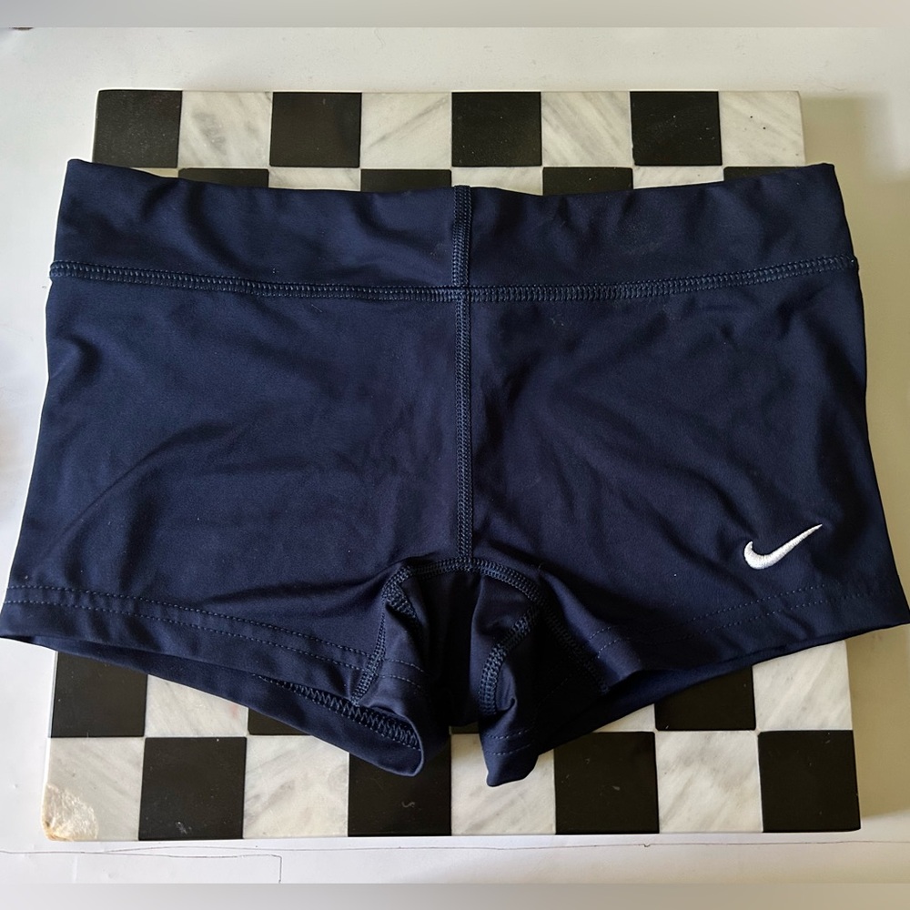 Navy nike spandex